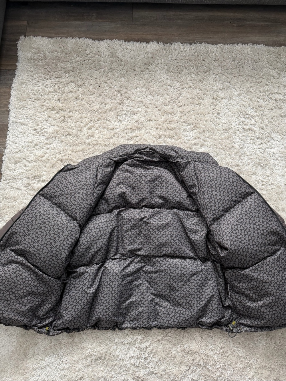 Acne Olive Green Quilted Puffer Jacket - Picture 8 of 13